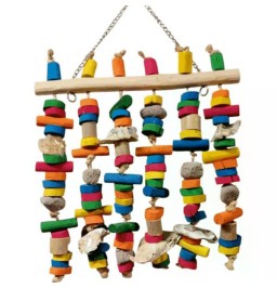 Παιχνίδι παπαγάλου  Abacus με ξυλά java 63cm