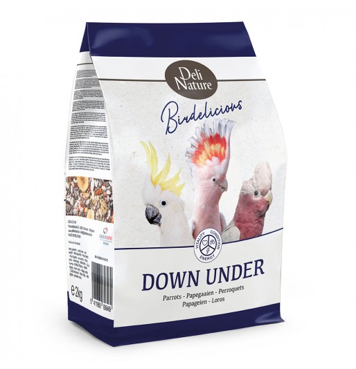 BIRDELICIOUS PARROTS DOWN UNDER 2kg BIRDELICIOUS PARROTS DOWN UNDER 2kg