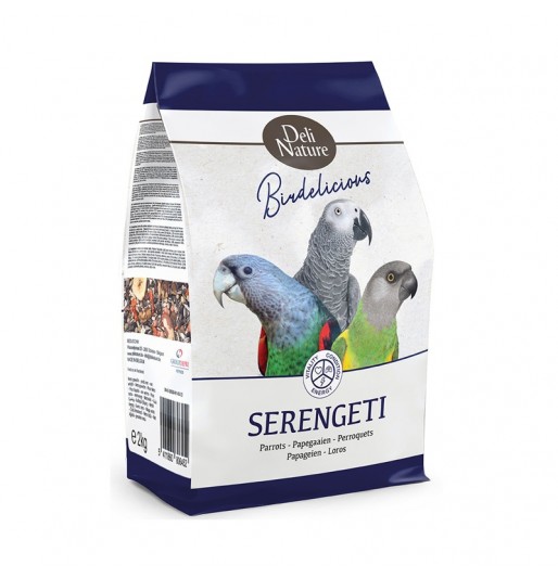 BIRDELICIOUS PARROTS SERENGETI 2kg