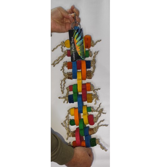 Παιχνίδι παπαγάλου  Μεγάλη Αλυσίδα 50cm