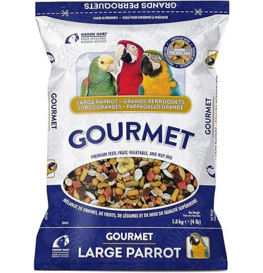 Gourmet large parrot 1.8kg