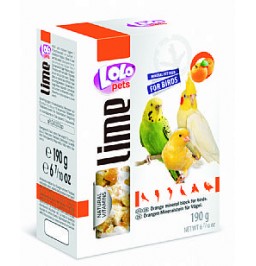 Lolo lime πέτρα ασβεστίου με πορτοκάλι 190gr