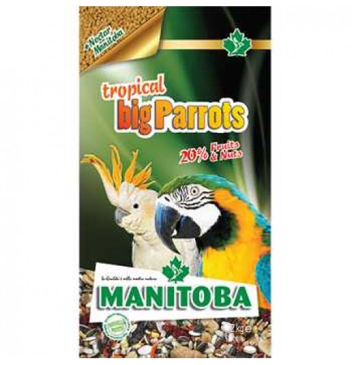 Manitoba Topical Big Parrots 2kg Manitoba Topical Big Parrots 2kg