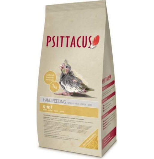 Psittacus mini hand feeding formyla 1kg Psittacus mini hand feeding formyla 1kg