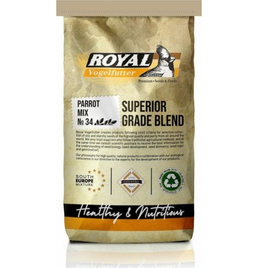Royal Vogelfutter Parrot Mix Νο34 - 15kg
